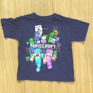 ☀️ MOJANG Kids Minecraft Tee Size Medium